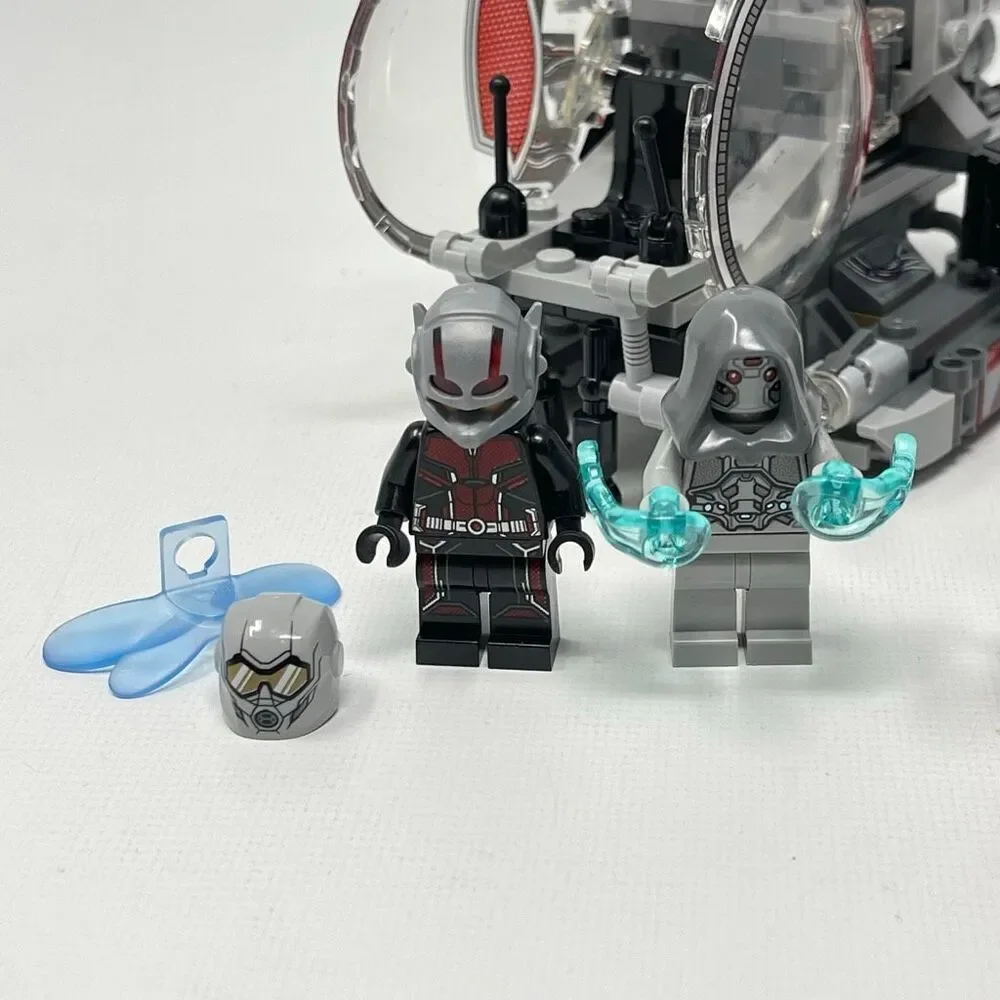 Lego 76109 Ant-Man Quantum Realm Explorers & 76102 Space Station Incomplete